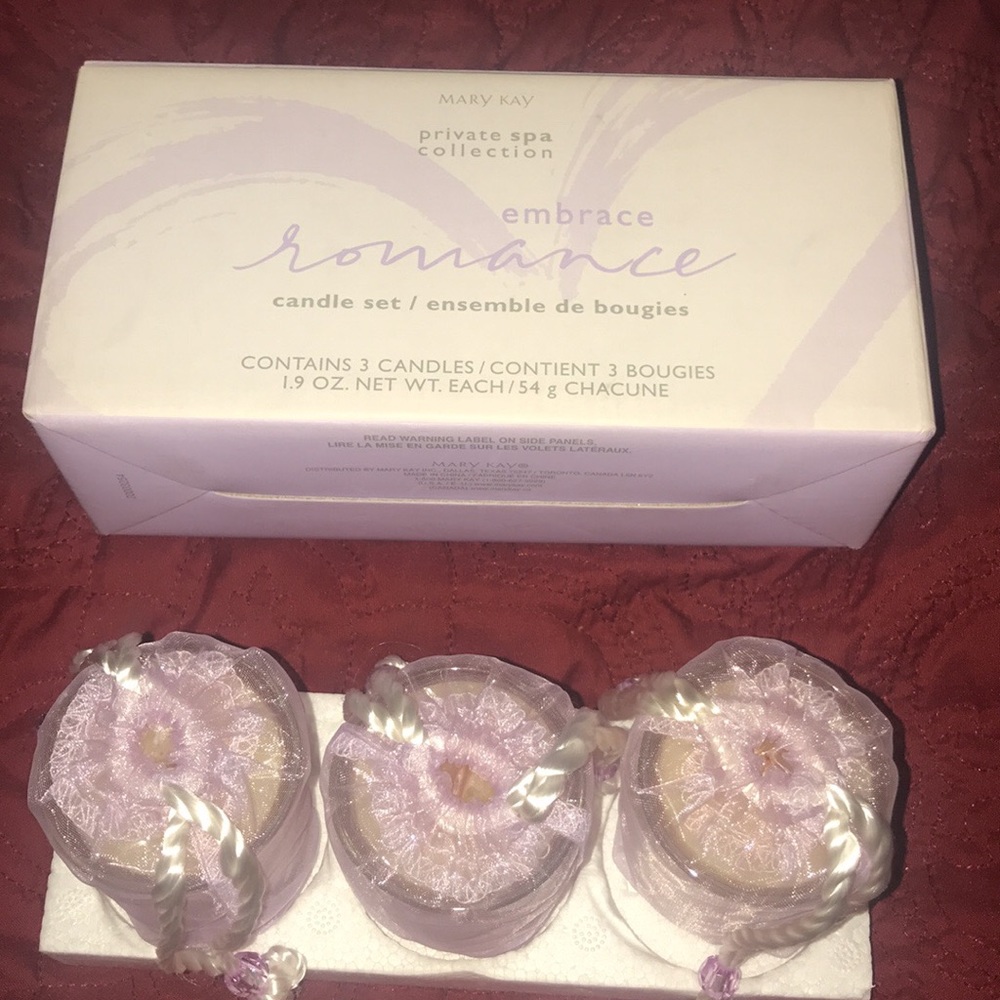 New Mary Kay Candle Set